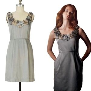 Baraschi In The Wings Rosette Cocktail Dress 6